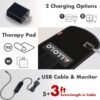 ALLOLO Red Light Therapy for Body, 3-in-1 LED Bead with Timer Remote Control, 12.6"*6.3" 660nm&850nm Infrared Light Therapy for Body Pain Relief Wearable for Muscle Repair