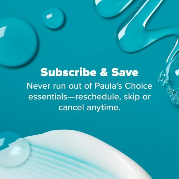 Paula's Choice CLEAR Oil-Free Moisturizer, Lightweight Face Moisturizer for Acne-Prone Skin, Pore-Minimizing Niacinamide, Soothing Antioxidants, Ceramides to Calm Redness
