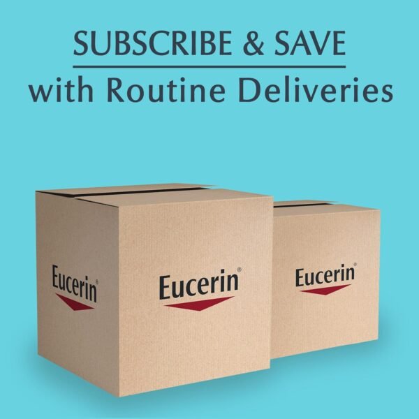 Eucerin Advanced Repair Body Cream for Very Dry Skin, Fragrance Free Daily Body Moisturizer, 8 Oz Tube