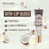 Ruby Kisses Broadway Vita-Lip Clear Lip Gloss (3 Pack Mango Butter, Rosehip, Coconut Oil), Ultra-Hydrating & Soothing Formula with Vitamin Oils, High-Shine Non-Sticky Finish, Healing Lip Balm