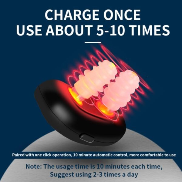 Red Light Nasal Therapy Device, Portable RespiRelief Red Light Therapy Instrument for Nose, Respi-Relief Nasal Soothing Device