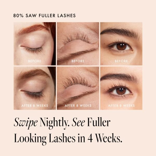 Borboleta Lash Serum - Eyelash Serum for Longer, Thicker, and Fuller Looking Eyelashes - (Sample Size, 1 Month Supply)