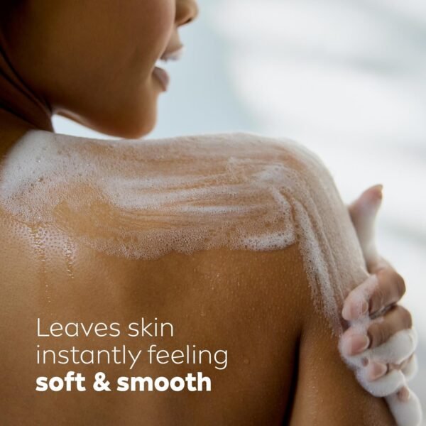 NIVEA Nourishing Shea Butter Body Wash with Nourishing Serum, Moisturizing Body Wash for Women, Enriched Provitamin B5 and Vitamin E, 20 Fl Oz Bottle