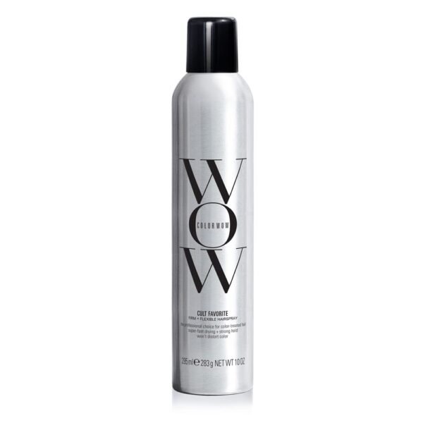 41SwrkW3ML._SL1000_.jpg COLOR WOW Cult Favorite Firm + Flexible Hairspray – Lightweight spray with all day hold | Humidity resistance | Heat + UV protection | non stiff, non sticky | Brushable | Non yellowing