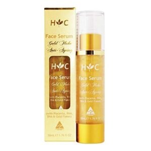 41YKHJvmUDL.jpg Healthy Care Anti Ageing Gold Flake Face Serum 50ml made in Australia, with one Knot gift
