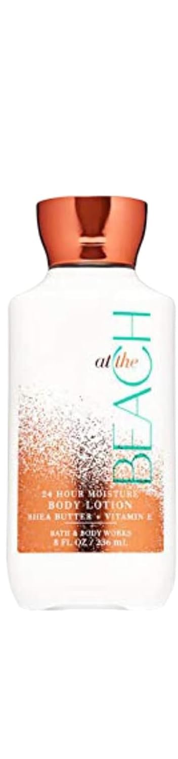 41psMHIewL._SL1500_.jpg Bath & Body Works AT THE BEACH Super Smooth 24 Hour Moisture Body Lotion - 8 Fl.Oz.