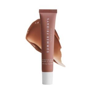 51-XliKw0DL._SL1500_.jpg Summer Fridays Tinted Lip Butter Balm - Conditioning Vegan Lip Balm for Instant Moisture, Shine & Hydration - Softening & Soothing Skincare - Vanilla Beige (.5 Oz)