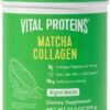 Vital Proteins Matcha Collagen Peptides Powder Supplement, Matcha Green Tea Powder, 10.5 oz, Original Flavored