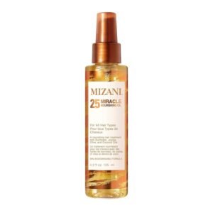 Mizani 25 Miracle Nourishing Hair Oil - Softens and Adds Weightless Shine, Hydrating & Nourishing With Coconut Oil, For Natural Hair