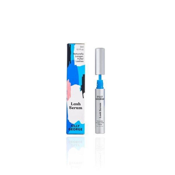 515okoAImlL._SL1500_.jpg Silly George Eyelash Growth Serum for Thicker, Fuller, Longer & Bold Eyebrows, Premium Serum, Lashes & Brows Enhancer, (3ml, 0.1 Fl. oz)
