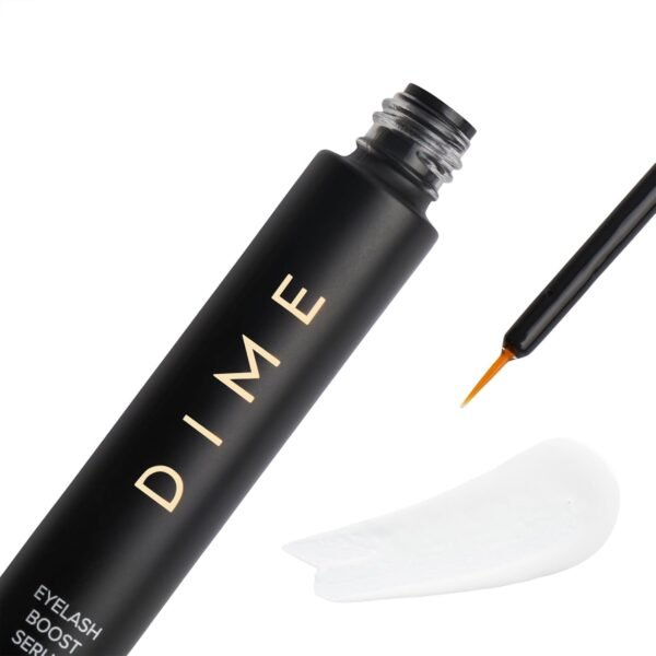 DIME Beauty Eyelash Boost Serum, Eyelash Growth Serum for Healthier, Longer, Thicker Eyelashes, 0.20 oz / 6 ml