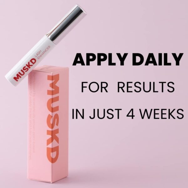 516AxC5x3WL._SL1080_.jpg Eyelash Growth Serum - Lash Enhancer for Longer, Thicker, Fuller Lashes & Brows - Natural, Vegan & Cruelty-Free Eyelash Serum for Lash & Brow Growth, Gentle Formula (3 ML)