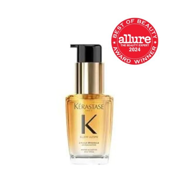 Kerastase Elixir Ultime Refillable Hair Oil - Hydrates & Smoothes Frizz, Adds Shine, With Wild Camellia, Nourishes & Strengthens Hair
