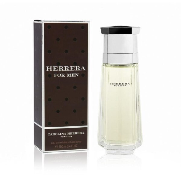 51A9jWM10EL._SL1000_.jpg Carolina Herrera Herrera For Men - Sophisticated Fragrance - Sensual And Elegant For The Adventurous Spirit - Woody Floral Musk Scent - Opens With Top Notes Of Neroli And Citrus - Edt Spray - 3.4 Oz