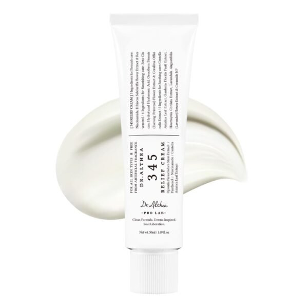 51ANDu4OdpL._SL1080_.jpg Dr.Althea 345 Relief Cream | Daily Face Moisturizer | Blemish Relief Care | Soothing Recovery & Moisture with Niacinamide, Panthenol | Korean Vegan Skin Care for All Skin Types | 1.7 Fl Oz (Pack of 1)