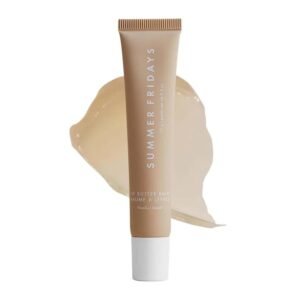 51Ar0U4mH9L._SL1500_.jpg Summer Fridays Lip Butter Balm - Conditioning Lip Mask and Lip Balm for Instant Moisture, Shine and Hydration - Sheer-Tinted, Soothing Lip Care - Vanilla (.5 Oz)