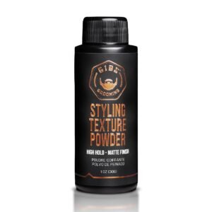 51ChSTZv0TL._SL1200_.jpg GIBS Grooming Styling Texture Powder - For Men and Women - Volumizing - High Hold - Matte Finish - Easy to Apply - 1oz (30g)