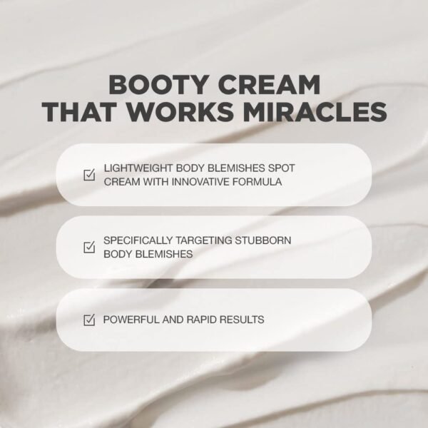 51DXlaCArTL._SL1000_.jpg Butt Acne Cream | Buttocks Acne Lotion for Body Blemishes | Body Acne Cream Formulated with Natural Formula | Butt Acne Clearing Treatment Lotion | Butt Acne Spot Cream Targeting Stubborn Blemishes