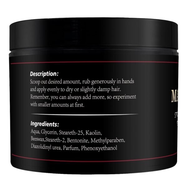 CNNY Men's Hair Styling Clay 3.53 oz, Firm Hold, Matte Finish, Hair Clay with Natural Ingredients, Add Volume & Texture, Premium Men’s Hair Type