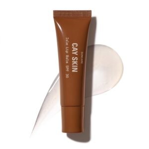 51FizOEGCrL._SL1500_.jpg Cay Skin Isle Lip Balm SPF 30 – High Shine, Hydrating + Sheer Lip Gloss in Vanilla Brown Sugar Flavor – Formulated with Natural Ingredients for All Skin Tones – Clear