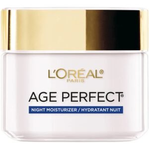 51GR2bxGs9L._SL1000_.jpg L'Oreal Paris Age Perfect Collagen Expert Anti-Aging, Anti-Wrinkle Night Moisturizer 2.5 oz
