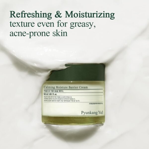 51Hb52jKgQL._SL1000_.jpg Pyunkang Yul [PKY Calming Moisture Barrier Cream Instantly Soothes Sensitive Skin, Hyaluronic Acid & Ceramide for Hydration, Vegan, Korean Skincare (1.69 Fl. Oz, 50ml)