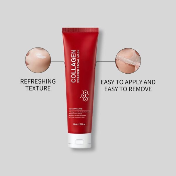 51JIF6ABZGL._SL1500_.jpg Collagen Firming Face Mask,Wash-Free Firming Anti-Ageing Moisturising Face Mask,Smooth & Tight Skin,Facial Masks For Both Men And Women Of All Skin Types