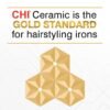51KJCpVFRL._SL1024_.jpg CHI Original Ceramic Flat Iron, Hair Straightener For A Smooth Finish, Floating Plates, Quick Heat Up, Analog On/Off Switch, 1" Styling Tool, Black