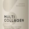 51Md9UVsFL._AC_SL1000_.jpg Sports Research Multi Collagen Protein Powder (Type I, II, III, V, X) with Hyaluronic Acid + Vitamin C | 5 Types of Food Based Collagen, 30 Servings (Unflavored)