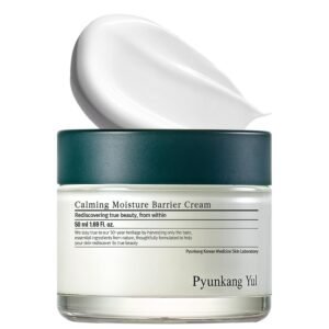 51NN5JKZhqL._SL1000_.jpg Pyunkang Yul [PKY Calming Moisture Barrier Cream Instantly Soothes Sensitive Skin, Hyaluronic Acid & Ceramide for Hydration, Vegan, Korean Skincare (1.69 Fl. Oz, 50ml)