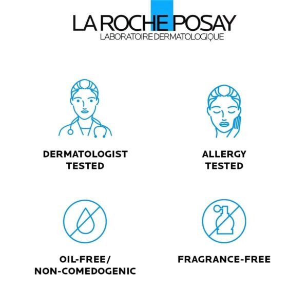 51S2BcJOC3L._SL1200_.jpg La Roche-Posay Effaclar Medicated Gel Cleanser, 2% Salicylic Acid Cleanser + LHA + Glycerin, Foaming Acne Face Wash, Helps Clear & Prevent Acne Breakouts, Oil Free, Targets Excess Oil