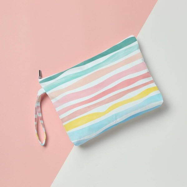 51UEJvLg8-L._SL1200_.jpg Fokongna Wet Dry Bag, Wet Bag for Swimsuit Travel Beach Bag, Diaper Bag Toiletry Bag Waterproof Large Makeup Bag, Zipper Pouch for Women Girls Sister Friends Wet Bag Starfish Sea Beach rainbow Gifts