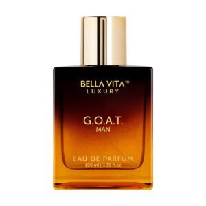 51VmzXlP3hL._SL1080_.jpg BellaVita Luxury G.O.A.T. Men's Eau De Parfum (3.4 fl.oz) | Natural Refreshing Notes of Bergamot, Lavender & Patchouli Oriental | Fresh Perfume for Men of All Time | Long-Lasting Perfume for Mens EDP
