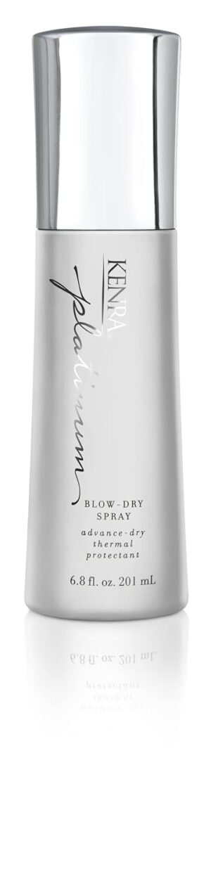 51XP8v9fCOL._SL1500_.jpg Kenra Platinum Blow-Dry Spray | Time-Saving Heat Protectant | Detangles, Smooths, and Softens | Eliminates Frizz & Resists Humidity | Medium To Coarse Hair