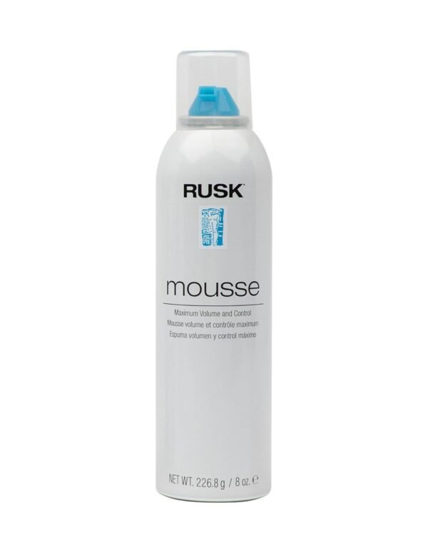 RUSK Designer Collection Mousse Maximum Volume and Control, Firm-Holding Styling Mousse, 8.8 oz