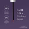 NULASTIN Eyelash Serum & Brow Serum - Lash & Brow Dual System - Eyebrow & Eyelash Enhancing Serums with Keratin & Peptides for Fuller Looking Lashes & Brows (2 Count, 0.1 Fl Oz Each)