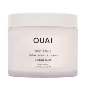 OUAI Body Cream, Melrose Place - Hydrating Whipped Body Cream with Cupuaçu Butter, Coconut Oil and Squalane - Softens Skin and Delivers Healthy-Looking Glow - Sulfate Free Skin Care (7.5 Oz)