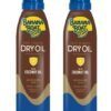 Skin Care Boat Deep Tanning Dry Oil Clear Spray Sunscreen SPF-4, 6 fl oz (2 Pack)