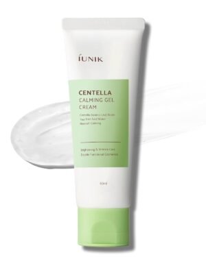 51jLXhMcASL._SL1500_.jpg IUNIK Centella Calming Gel Cream Vegan Non-Sticky Moisturizing Blemish Care w/Centella Asiatica Tea Tree Soothes Acne Rosacea Oily & Sensitive Skin Korean Skincare