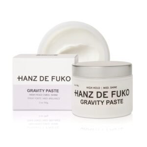 51juzxtrsdL._SL1500_.jpg Hanz de Fuko Gravity Paste – Premium Men’s Hair Styling Paste for a High Hold, Medium Shine Finish – Super-Grip Technology for Any Hairstyle Imaginable, Works for All Hair Types – 2 oz, Travel Size