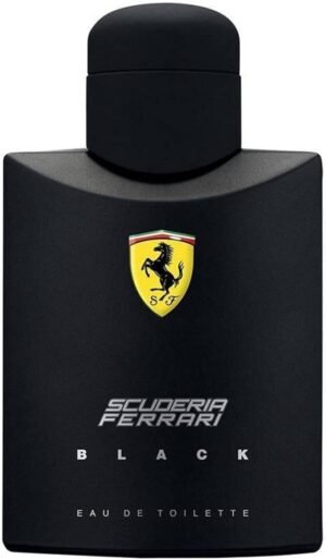 51mUbt3pDnL._SL1163_.jpg Ferrari Scuderia Black Eau De Toilette Spray For Men, 4.2 Ounce