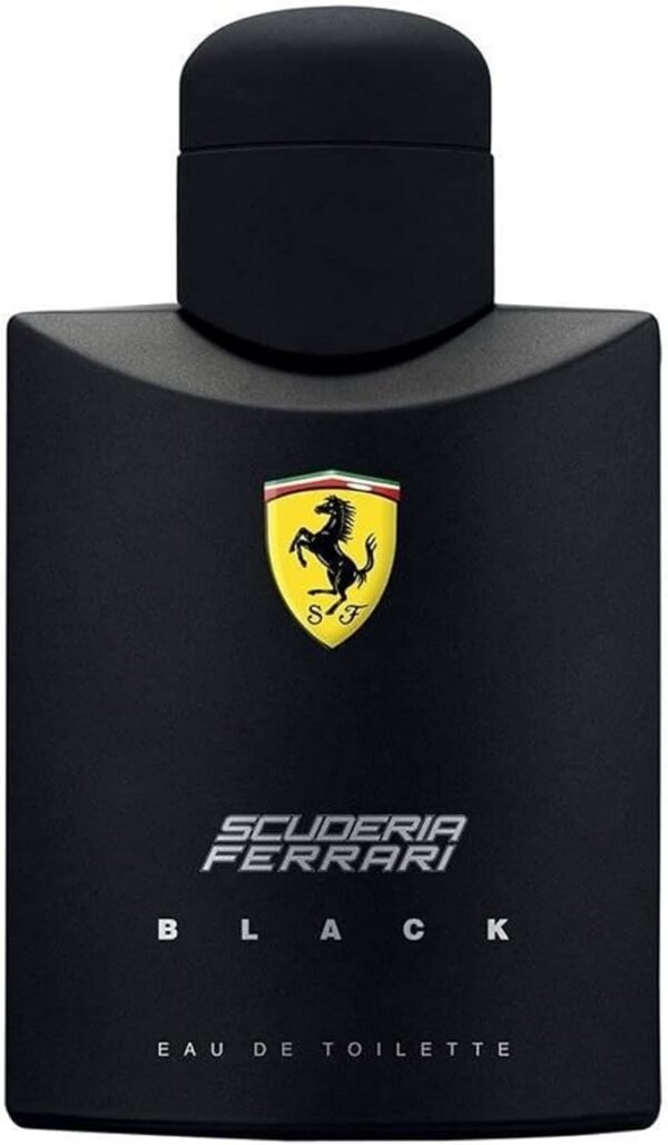 Ferrari Scuderia Black Eau De Toilette Spray For Men, 4.2 Ounce