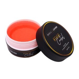 51qY3llGXGL._SL1080_.jpg BASK & LATHER Strong Hold Edge Control Gel with Castor Oil, Non-Greasy, Non-Flaking, No White Cast, Long Lasting, Supports Hair Growth, Natural Formula, For All Hair Types, 5.3 Fl Oz