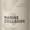 Sports Research Marine Collagen Peptides Powder - Sourced from Wild-Caught Fish, Pescatarian Friendly, Keto Certified & Non-GMO Verified - Easy to Mix in Water or Juice! (34 Servings)