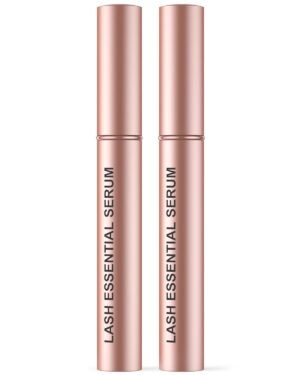 Natural Cosmetic Eyelash Serum for Longer, Thicker Lashes & Brows, Boost Lash Serum Vegan & Cruelty-Free - Niacinamide, Centella Asiatica Leaf Extract (10 mL Pink)