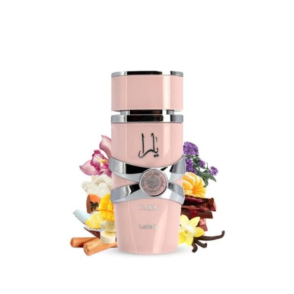 51ukDU8TGLL._SL1000_.jpg Lattafa Yara - Vanilla, Gourmand, Fruity, Floral - Eau de Parfum Long-Lasting Fragrance for Women, 3.40 Ounce / 100 ml
