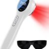 Holsn Red Light Therapy Infrared Light Tharepy, Red Light Device for Bodypain Relief, Joint, Muscle & Tissue 14 * 650nm + 3 * 808nm