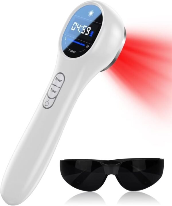Holsn Red Light Therapy Infrared Light Tharepy, Red Light Device for Bodypain Relief, Joint, Muscle & Tissue 14 * 650nm + 3 * 808nm