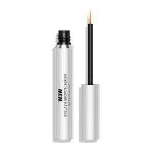 W3W Eyelash Growth Serum, Lash Serum For Longer, Thicker Lashes, Eyelash Serums with Natural Formula (3ml)