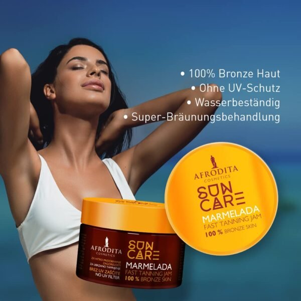 SUN CARE Marmelada Fast Tanning Jam Bronze Skin 6.76 FL Oz/ 200ml